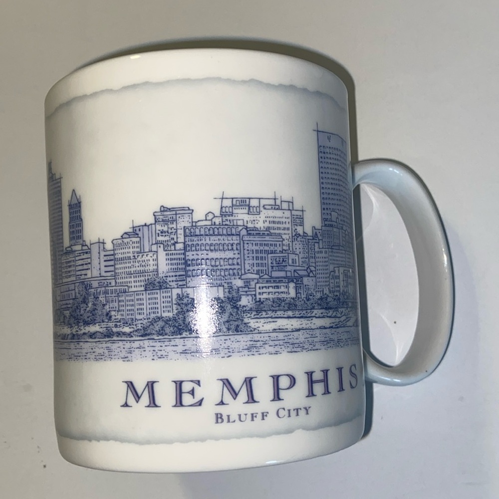 STARBUCKS 2007 Architectural Series City Mug City Of Memphis